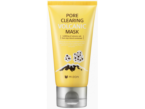 Mizon veido kaukė Pore Clearing Volcanic Mask valo veido poras 80g Mizon veido kaukė Pore Clearing Volcanic Mask valo veido poras 80g